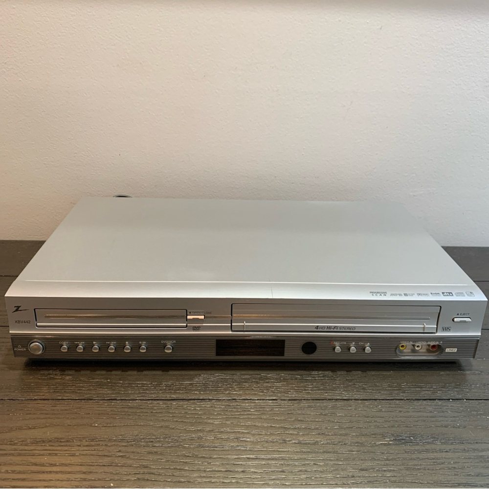 Zenith XBV442 DVD VCR Combo 4-Head HiFi VHS Player Dolby DTS NO REMOTE